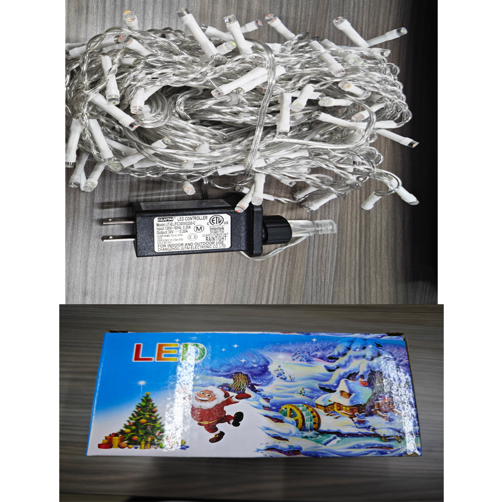 Multicolor LED Curtain String Lights 10M – Waterproof Fairy Lights with 400 LEDs & Multiple Modes