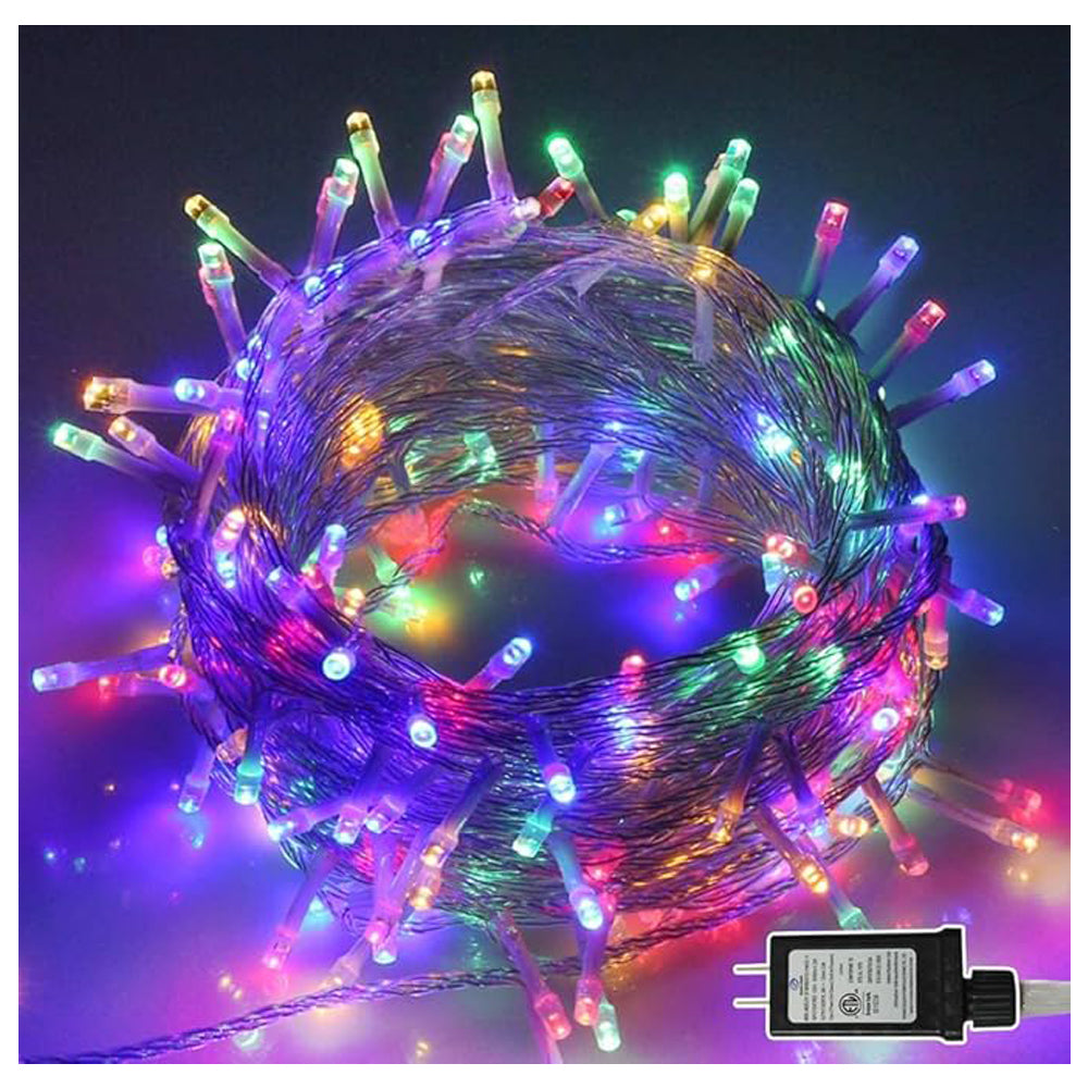 Multicolor LED Curtain String Lights 10M – Waterproof Fairy Lights with 400 LEDs & Multiple Modes